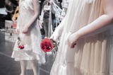 Dansere med rose